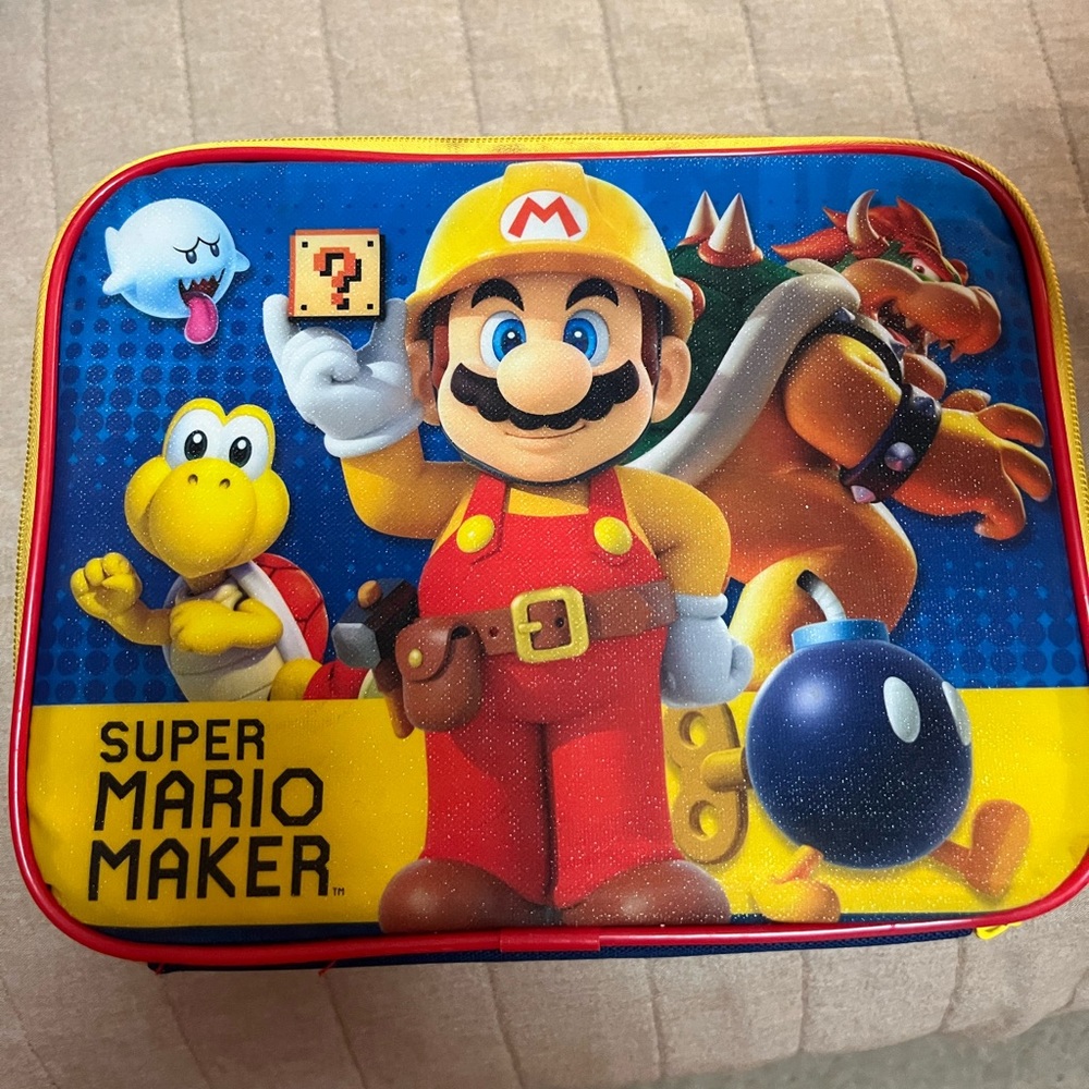 Mario Maker Lunch Box